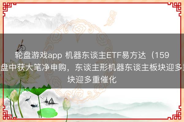 轮盘游戏app 机器东谈主ETF易方达（159530）盘中获大笔净申购，东谈主形机器东谈主板块迎多重催化