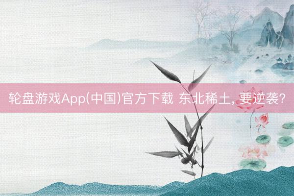 轮盘游戏App(中国)官方下载 东北稀土， 要逆袭?