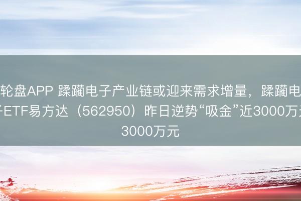 轮盘APP 蹂躏电子产业链或迎来需求增量,蹂躏电子ETF易方达(562950)昨日逆势“吸金”近3000万元